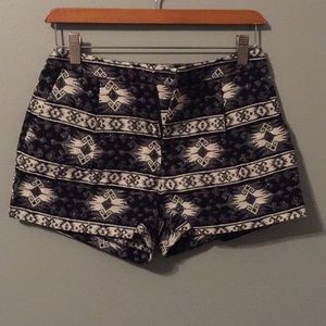 High rise going out shorts